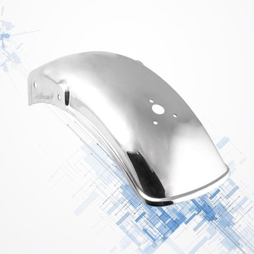 КРЫЛО МОТОЦИКЛА БОББЕР ЗАДНЕЕ, НЕРЖАВЕЮЩАЯ СТАЛЬ