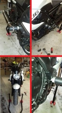 КРЭШПАДЫ MotopoliS - YAMAHA XJ6 XJ 6 2009-2016 - КРЭШПАДЫ