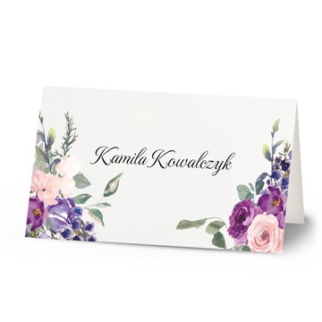 Winietki CHRZEST WESELE ŚLUB KOMUNIA (4 szt.)