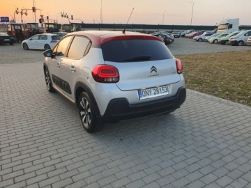 Citroen C3 III Hatchback 1.2 PureTech 82KM 2017 Citroen C3 1.2 Benzyna 82KM 75tys.km 2017r Raty, zdjęcie 3