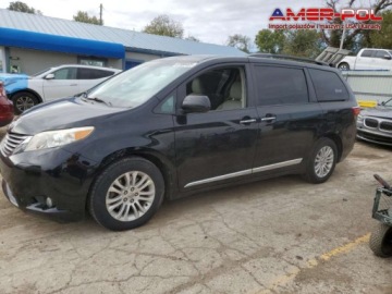 Toyota Sienna III 3.5 V6 266KM 2015 Toyota Sienna 2015 Toyota Sienna XLE , Run and Drive , od firmy ubezpiec