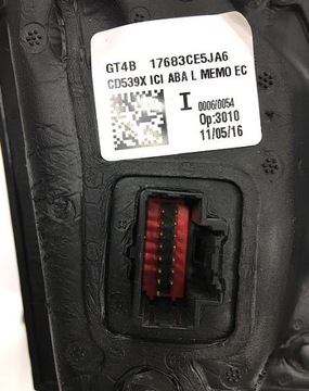 FORD EDGE II MK2 (2014-) ZRCÁTKO EVROPA 15 PIN LEVÉ