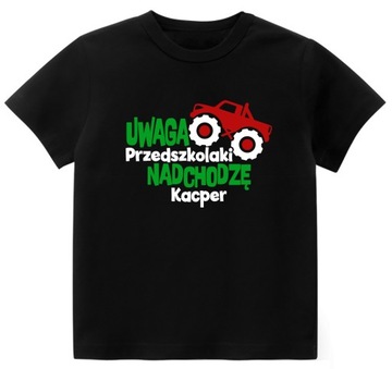 Koszulka DO PRZEDSZKOLA PRZEDSZKOLAK IMIĘ r. 98