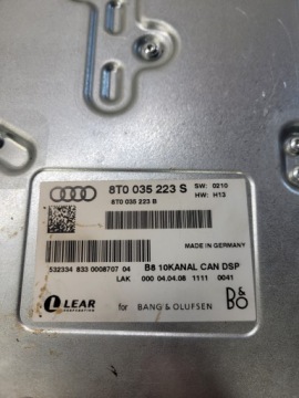 УСИЛИТЕЛЬ BANG OLUFSEN 8T0035223S AUDI A4 A5 Q5