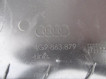 Audi A6 C7 Allroad kombi Boczek bagażnika lewy tapicerka 4G9863879