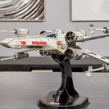 ЗВЕЗДНЫЕ ВОЙНЫ ЗВЕЗДНЫЕ ВОЙНЫ X-WING 3D-ГОЛОВОЛОМКА МОДЕЛЬ ИНКОМ Т-65 ИСТРЕБИТЕЛЬ