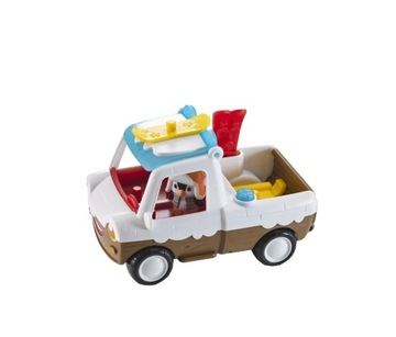 Зимний Пикап Автомобиль Милые Животные