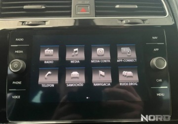 Volkswagen Golf VII Variant Facelifting 1.5 TSI ACT 150KM 2017 Volkswagen Golf Bezwypadkowy, FV23, DSG, Highline, KredytowanieLeasing, gw, zdjęcie 23