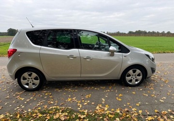 Opel Meriva II Mikrovan 1.4 Turbo ECOTEC 140KM 2012 Opel Meriva Bezwypadkowy, Oryginalny lakier, dobrze wyposazona, hak 1.4, zdjęcie 3