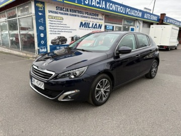 Peugeot 308 II Hatchback 5d 1.6 BlueHDi 99KM 2016 Peugeot 308 1.6 HDI 85tkm FullLed Navi Klima 2016