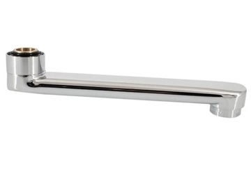 WYLEWKA PROSTA L 10 cm GWINT 3/4 OBROTOWA PERLATOR