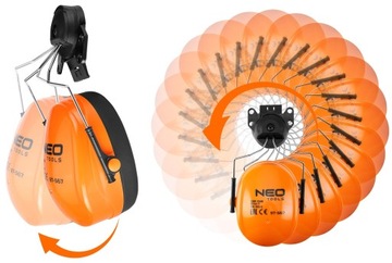 Противошумные наушники для каски.