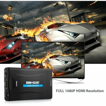 Адаптер-конвертер SCART EURO HDMI Zadziwka