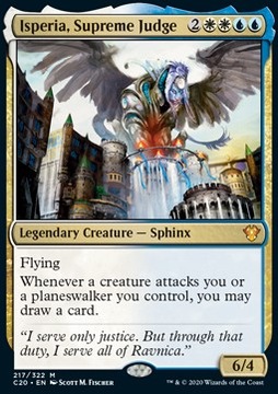 Isperia, Supreme Judge (Commander Ikoria)