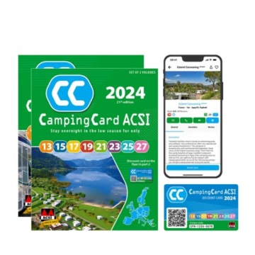 Руководство ACSI + дисконтная карта English Book 2025 в английском кемпере