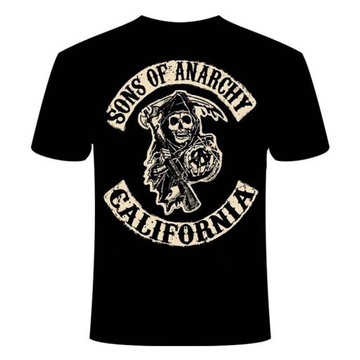 T-SHIRT MĘSKA KOSZULKA nadruk 3D CZASZKA KOLORY 24, S