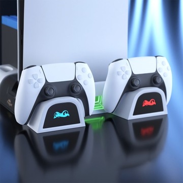 МНОГОФУНКЦИОНАЛЬНАЯ ЗАРЯДНАЯ СТАНЦИЯ ОХЛАЖДАЮЩАЯ ПОДСТАВКА PS5/PS5 SLIM CHARGER