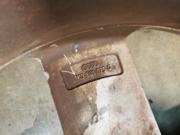 4× DISK HLINÍK AUDI OE 8K0601025Q 8.0" X 18" 5X112 ET 47