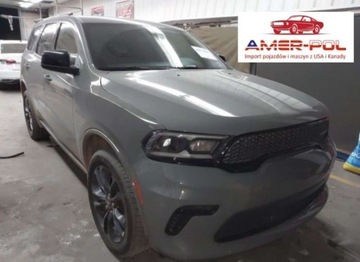 Dodge Durango III 3.6 V6 294KM 2021 Dodge Durango 2021r., SXT Plus, od ubezpieczalni 3.6 Benzyna 293KM