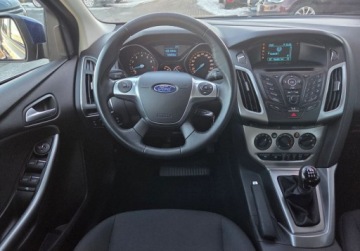 Ford Focus III Kombi Facelifting 1.0 EcoBoost 100KM 2014 Ford Focus 1.0Benz 100KM Grz.szybafotele Serwis Klima ParkasistOplaty Gwar, zdjęcie 17