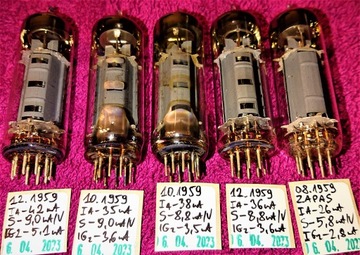 4 шт Kwadra EL84 Телам для Push-Pull! 1959 УНИКАЛЬНЫХ предметов