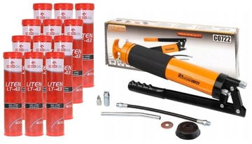 RICHMANN SMAROWNICA RĘCZNA 500ML NA KARTUSZE + SMAR LITEN ŁT-43 12SZT.