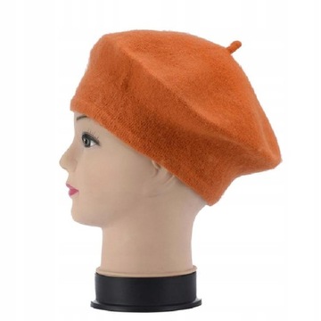 ntage Beret Solid Color Elegant Christmas Decor| |