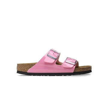 Birkenstock Klapki Damskie Arizona Bs Patent Candy Pink Black 38