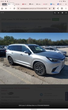 Lexus 2024 Lexus Inny 2024 LEXUS TX 350 BASE 2.4 Benzyna 275KM, zdjęcie 3