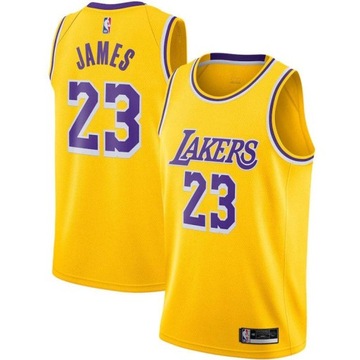Koszulka NBA Los Angeles Lakers nr 23 James Classic Jersey Sportowa