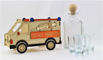 Karafka do wódki Ambulans Pogotowie alkoholowe