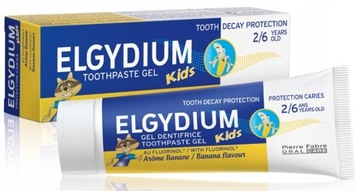 ELGYDIUM Kids pasta do zębów dla dzieci 2+ 50 ml