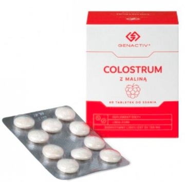 COLOSTRUM colostrigen colostrum z maliną 60 szt.