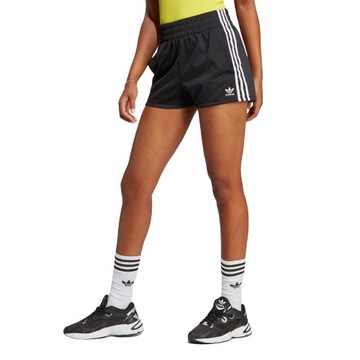 Krótkie Spodenki damskie Adidas 3str Short czarne IB7426