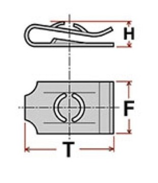 МОНТАЖНАЯ ПЛАСТИНА, УНИВЕРСАЛЬНЫЙ ВИНТ M6