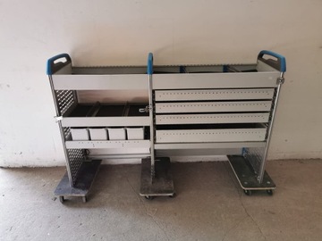 Стойка для автосервиса, оборудование для СТО, SORTIMO DRAWERS