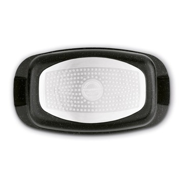 Большая противень для запекания Гусиница ИНДУКЦИОННАЯ жаровня С КРЫШКОЙ 5,5 л