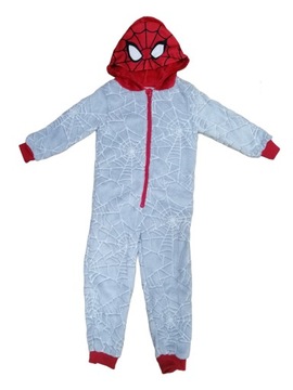 KOMBINEZON PIŻAMA Spider-Man ONESIE KIGURUMI DRES DZIECIĘCY 122/128