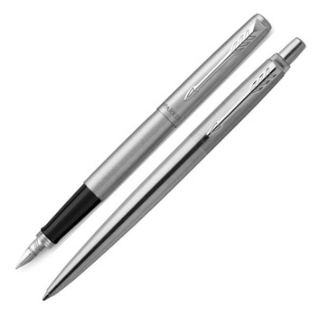 ПОДАРОЧНЫЙ НАБОР ШАРИКОВОЙ РУЧКИ PARKER JOTTER SILVER CT В КОРОБКЕ