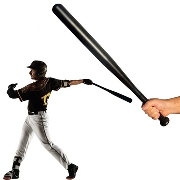 KIJ BASEBALL'OWY ALUMINIOWY BAT 25 CALI CZARNY