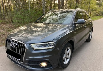 Audi Q3 I SUV 2.0 TDI 140KM 2014 Audi Q3 2.0TDI Quattro S-Line Automat Parktron...