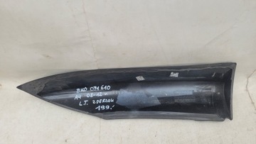 AUDI A4 8K0 08R- LIŠTA NA NÁRAZNÍK LEVÝ ZADNÍ ORIG.