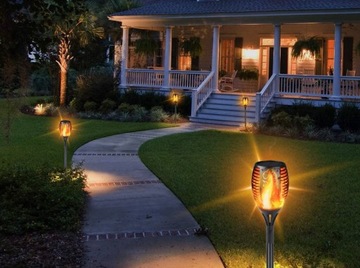 СОЛНЕЧНАЯ САДОВАЯ ЛАМПА НАБОР СВЕТОДИОДНЫХ ФОНАРЕЙ из 6 шт.