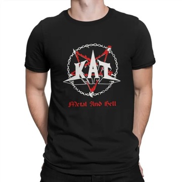 Базовая футболка Kat Metal And Hell с круглым вырезом Rock Star