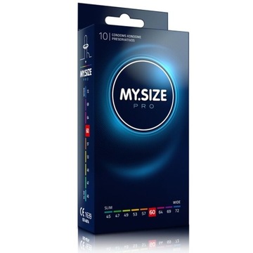 MY SIZE PRO - PREZERWATYWY 60 MM 10 SZTUK