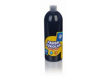 Farba szkolna czarna 1000 ml