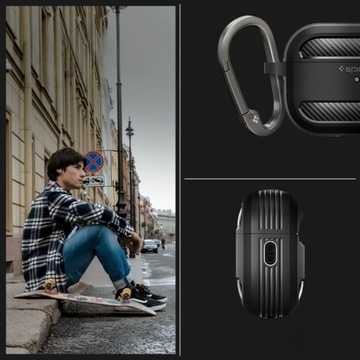 Чехол для AirPods Pro 2, чехол Spigen Rugged Armor