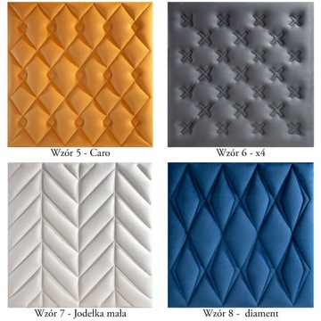 Панель МЯГКИЕ ПАНЕЛИ 50х50 см с рисунком УЗОР и ЦВЕТ на выбор