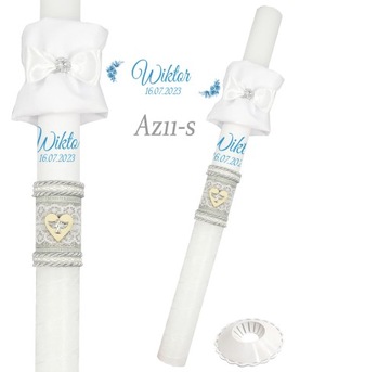 КРЕЩЕННАЯ СВЕЧА КРЕЩЕННАЯ СВЕЧА с ИМЕНЕМ для мальчика и девочки