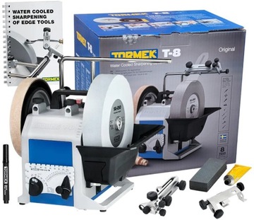 Ostrzałka wodna wolnoobrotowa na mokro do noży nożyczek T-8 220W TORMEK